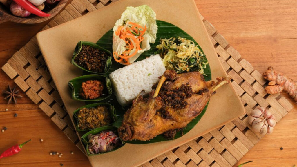 Nasi Campur Bebek