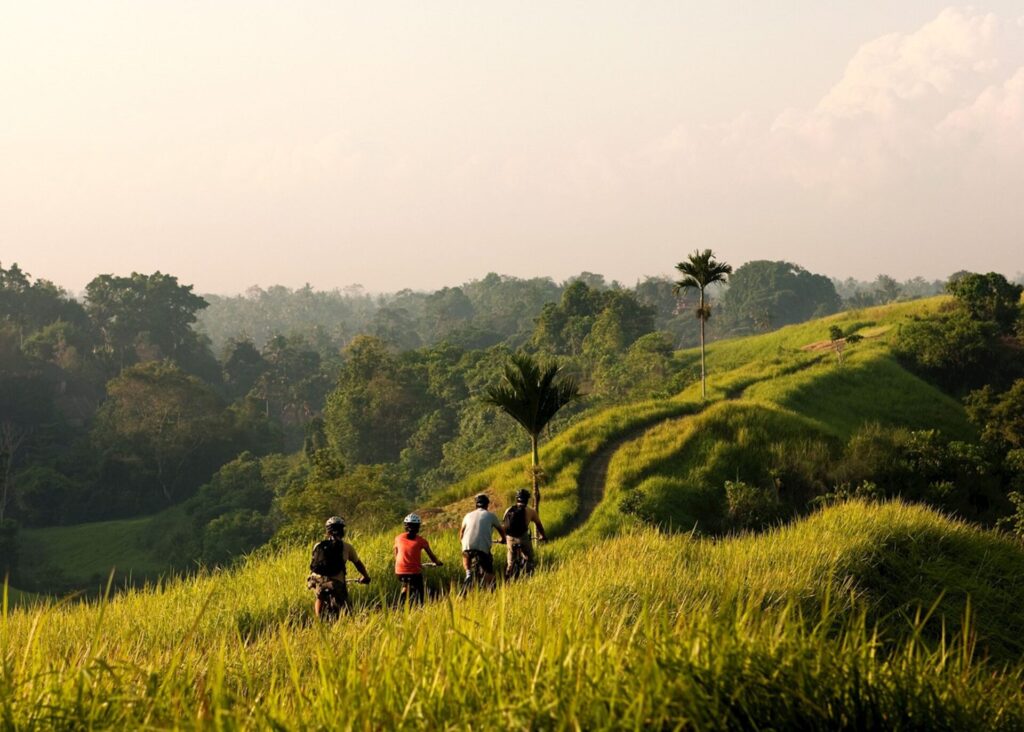 cycling in jatiluwih
