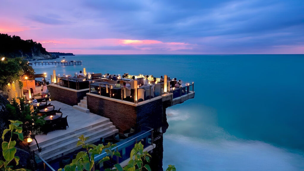 Sunset Ayana Resort Rock Bar