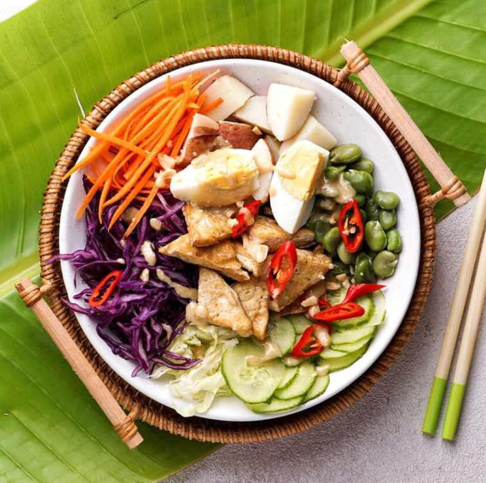 vegetarian food in bali