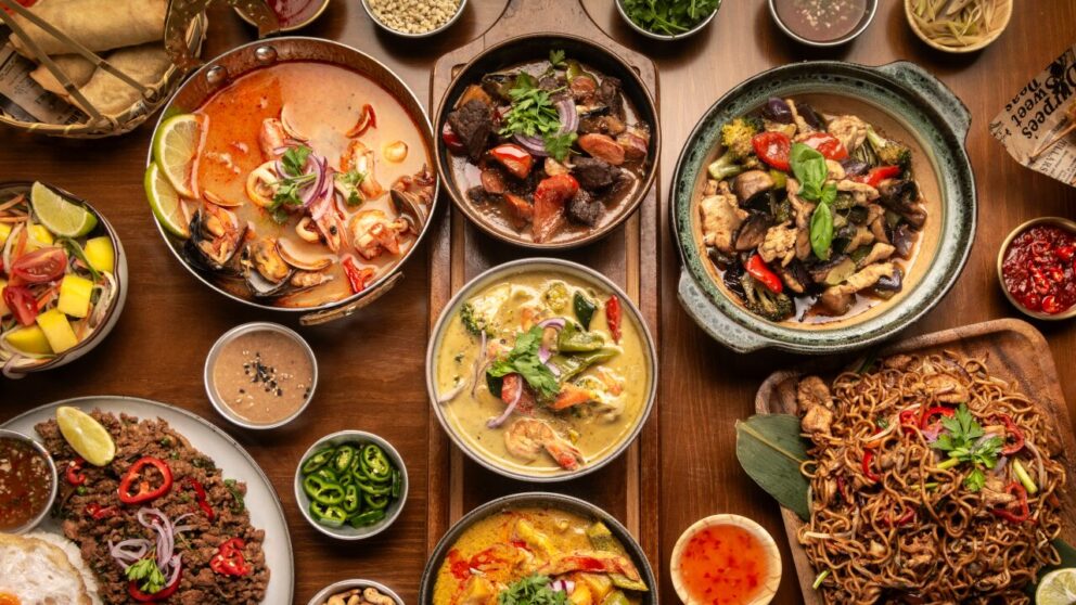 Food in restaurant
